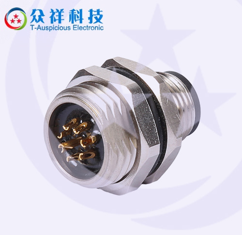 M12系列 IP67電纜連接器或醫(yī)療應用連接器